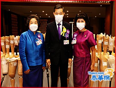 皇妹诗琳通殿下驾临董里府主持御赐义肢 枢密院大臣陈国光暨川吕沛阁下出席仪式 徐光辉荣获颁赐荣誉别针 报德善堂向残疾人士捐赠路费及生活包