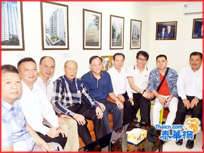 吴伟雄会长率领汕头市酒店配套用品行业协会代表团莅泰 张朝江先生引领参观其石龙军路商业区「硕蒂旺康统芭莎」