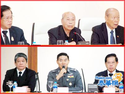 中总 潮馆 宗联 联合泰国各界媒体电台举行新闻发布会 订定11月26日下午四时在耀华力路崇圣牌楼前举行敬悼普密蓬皇上驾崩大会