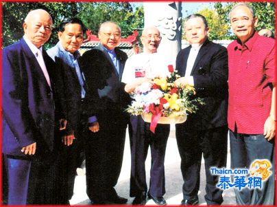 廖默林辖下三仙宫观音圣像升座仪式 九属荣誉首长杨源辉饶培中等一行莅贺