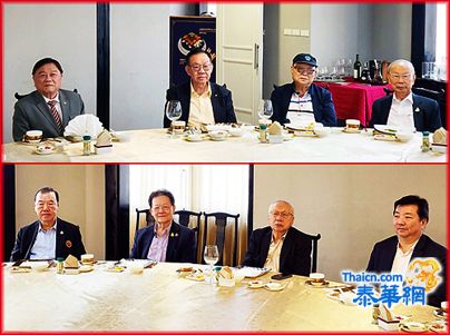 泰国中华总商会副主席刘秉青宴请侨社好友 陈振治陈绍扬陈锡源萧汉铭周英亮马灿伟黄大庆郭光国陈运金锺木强蔡蔚生 许国强陈文强陈焯辉陈卓钦陈世岳陈曙华李大成陈金海等欢聚互相祝福新年