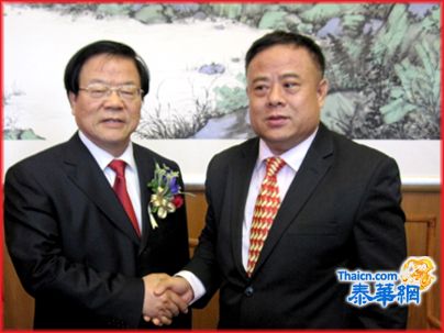 蔡武部长接见青商会李桂雄會長一行 赞许对促进中泰友谊及文化艺术交流作用