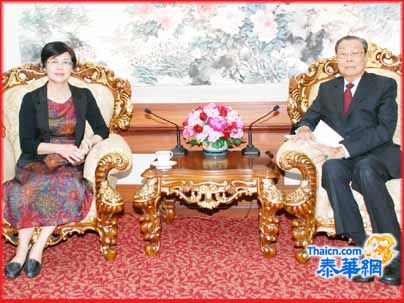 杨静华局长率中国广西壮族自治区投资促进局代表团访问中华总商会 庄镇雄副主席偕蒋应初郭光国杨发力梦莉陈英泰等首长热烈欢迎接待