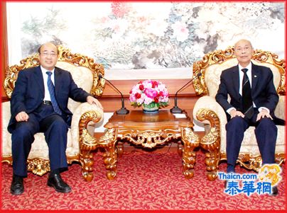胡荃书记率河南平顶市人民政府代表团访问中总 陈振治主席偕诸首长热烈欢迎亲切座谈广泛交流