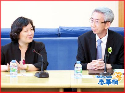 广西投资促进局郑娟副局长率团访问泰华进出口商会 郑岳龙理事长热烈欢迎宾主畅谈两地投资契机共谋双赢