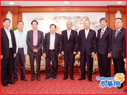 澳洲潮州同乡会主席周光明一行访问中华总商会 陈振治主席热烈欢迎就双方经贸侨务合作深入交流