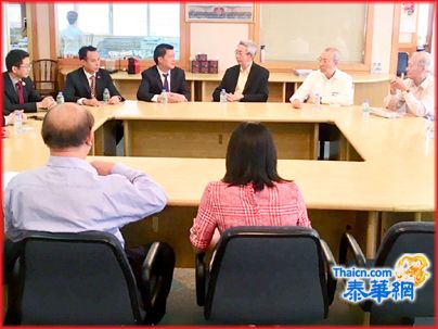 亚泰商会李胜交会长拜访进出口商会 获郑岳龙理事长林齐锐准理事长欢迎 陈锦潮郑友民黄五好黄伟姚小勇袁冰出席访问活动