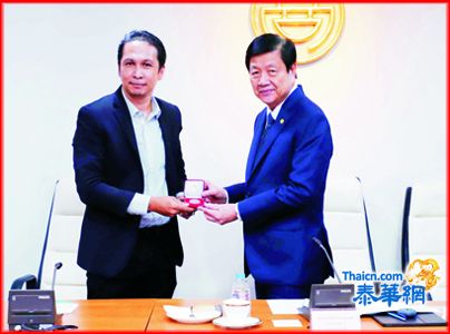 财政部财经策略研究院院长助理素逸一行访中总 受到正副主席林楚钦李桂雄何克家暨欧先梓陈卓钦陈鸿锐林圣浩等热烈欢迎