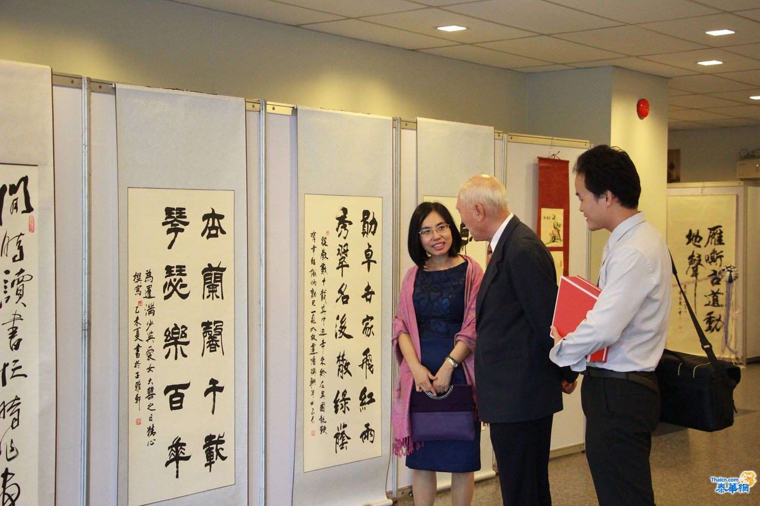 泰国农业大学孔子学院举办“翰墨儒心”孔子学院日庆典
