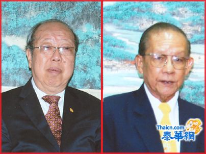 泰国潮安同乡会代表团一行由严娘赐张荣炳苏岳章陈绍扬率领访潮馆 主席蔡汉强副主席张朝江梁润潮等欢迎