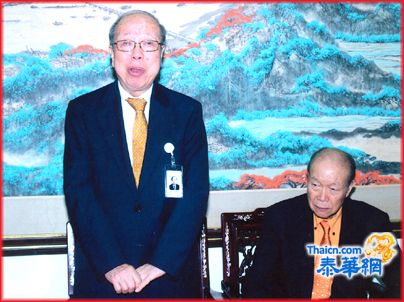 蔡汉强重掌潮馆帅印各方纷纷驰贺 潮安和潮阳两侨团首长莅贺
